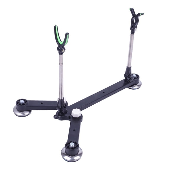 lixuesong Adjustable Fishing Rod Holder Rack Stand Retractable Fishing Rod Holder for Easy Storage and Transport