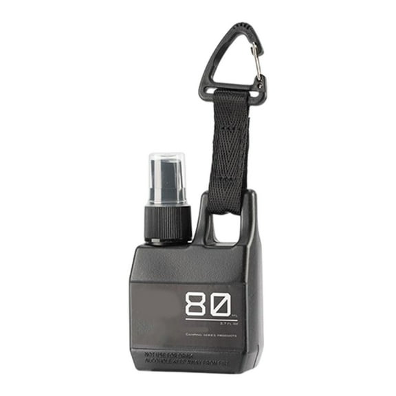 lixuesong Compacts Outdoor Alcohols Sprays Bottles Clip Strap Refillable Travel Essential for Camping Hiking