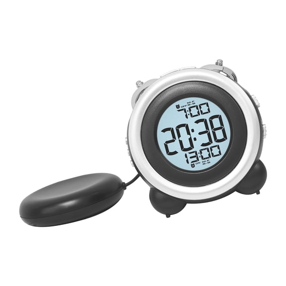 lixuesong Digital Alarm Clock With Function Loud with Backlight For Heavy Sleepers And Deaf Individuals