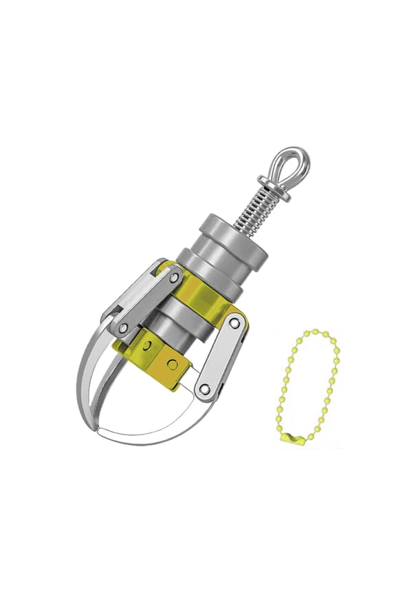 Doll Machine Grab Clip Claw Keychain With Strong Grip ABS Keyring For Fun Portable Keychain Bag Pendant Accessories