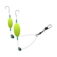 thumbnail image 1 of lixuesong Double Hook Reverse Bottom Rigs Double Hook Fishing Float Swimming Baits for Freshwater and Saltwater Easy to Use, 1 of 3