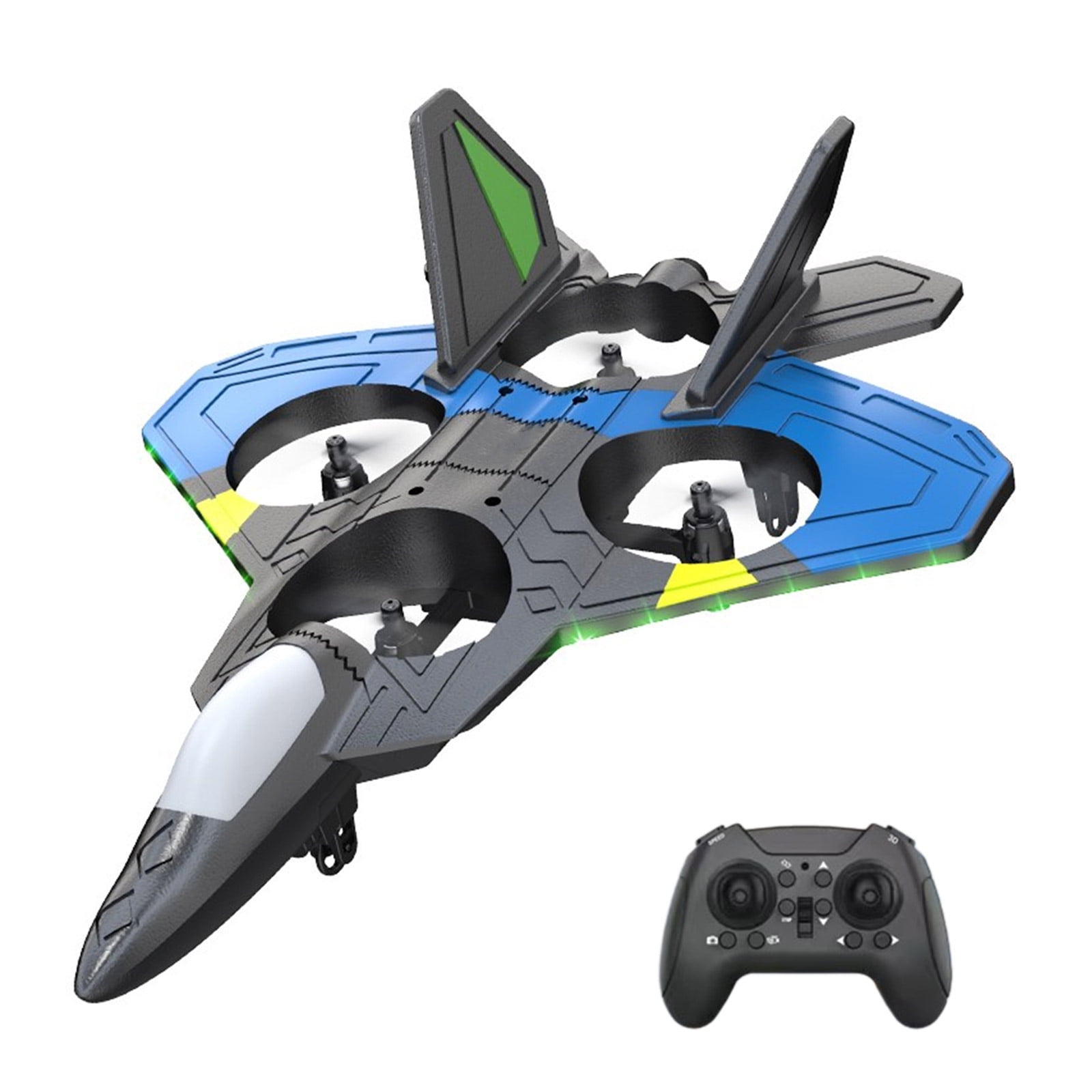 lixuesong Durably Remote Control Plane Low/High Speed Remote Control Aircraft Offering Easy Controls for Novice Beginners