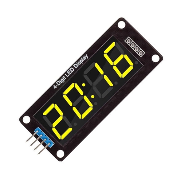 lixuesong Easy Drive TM1637 0.56Inch 4Digits Seven Segment LED Display Module For Electronic Clocks Industrial Applications