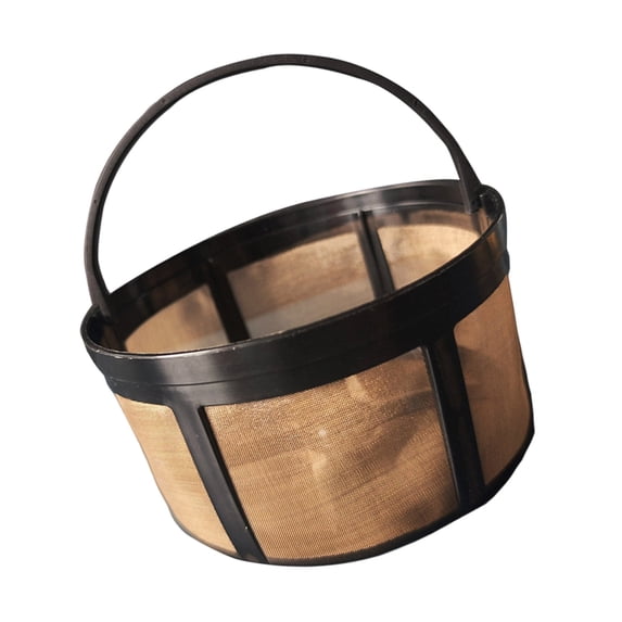 lixuesong Easy Installation Coffee Machine Filter Basket Stainless Steel Meshes Replacement Part For 12 Cup Coffee Maker