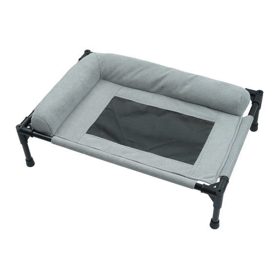 lixuesong Elevated Dog Bed With Breathable Net and Pillow Chew Resistant Design Washable Pet Cot For Small to Mediums Dog
