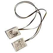 lixuesong Embroidered Catholic Scapular Brown Scapular Of Our Lady Of Mount Devotional Garment Catholic Necklace for Women