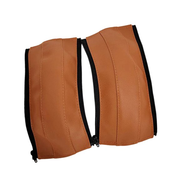 lixuesong Ergonomic Stroller Handle Cover With Waterproof PU Leather For Enhancing Comfort And Universally Use for Baby Pushchairs