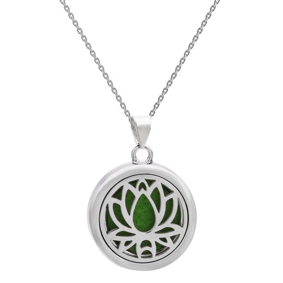 lixuesong Essential Oil Diffuser Necklace Trendy Essential Oil Diffuser Necklace Trees Of Life Designs Neckchain for