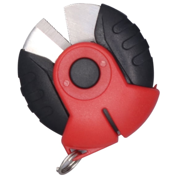 lixuesong Fishing Line Cutter Stainless Steel Fishing Scissors for Braided Line Multifunction Small Round Line Cutter