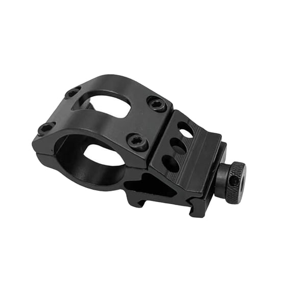 lixuesong Flashlight Holder Mount 25.4mm Outdoor Shock Absorption Holder Sight Base Alloys Flashlight Tube Clamps Sight Brackets