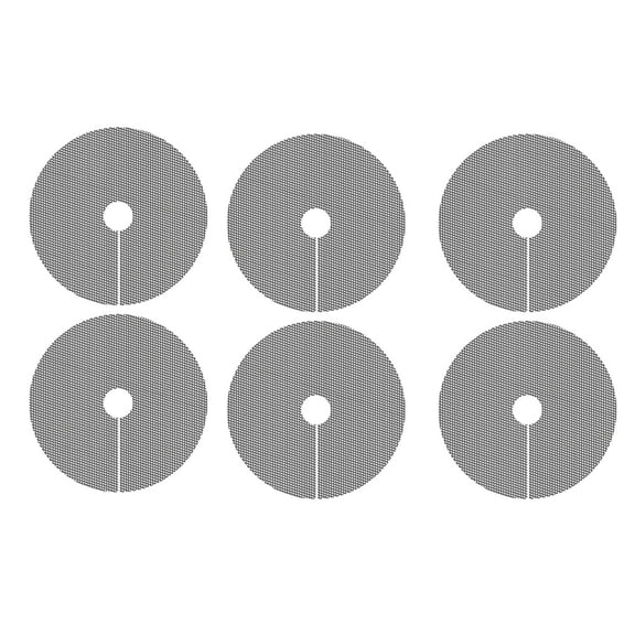 lixuesong For Planter 11.8/15.7 Inch Diameter Pet Proof Potting Soil Covers Easy Cutting Design Polyethylene