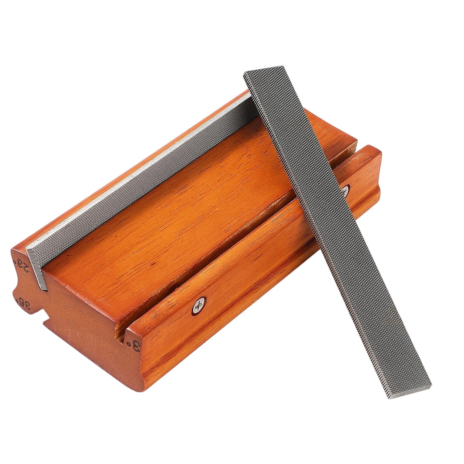 lixuesong Fret End File String Instrument File Fret Slotting File Guitar Fret Burr Remover Fret Dressing Tool for Guitar Bass