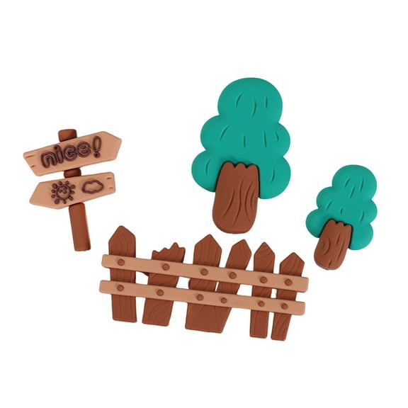 lixuesong Handmade Farm Animal Cake Decoration with Lamb Ponies Chicken Duck Optional for Birthday Celebration