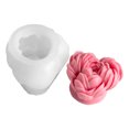 thumbnail image 1 of lixuesong Handmade Silicone Molds Ornament Plasters Peony Flower Candle Mould Castings Molds Craft Supplies, 1 of 3