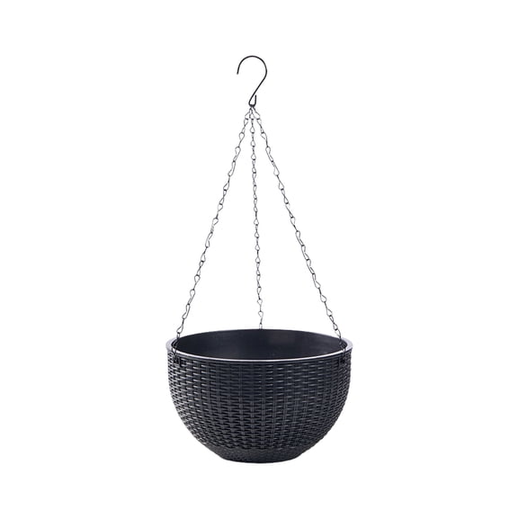 lixuesong Hanging Basket Planter Resin Plant Flower Pots For Home Balcony Wall Decoration Garden Planting Accessories