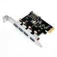 thumbnail image 1 of lixuesong Highly speed PCIe USB Expansion Card 4Ports 5Gbps Data Transfer Compatible for Window Systems Plugs And Play, 1 of 3