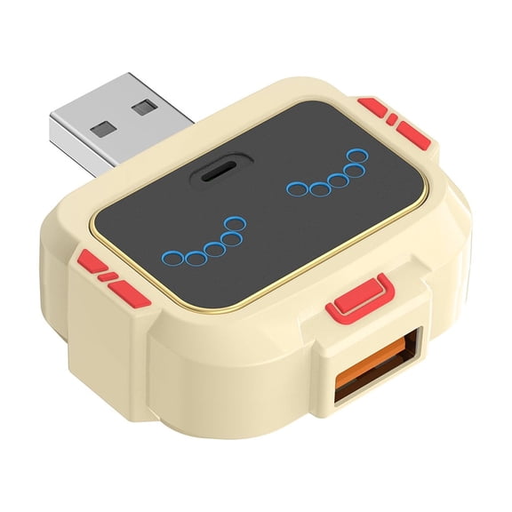 lixuesong Intelligent USB English Voice Activated USB Switcher For 5V Fan Lightt Adjust Brightness Speed Not Need Manual Control