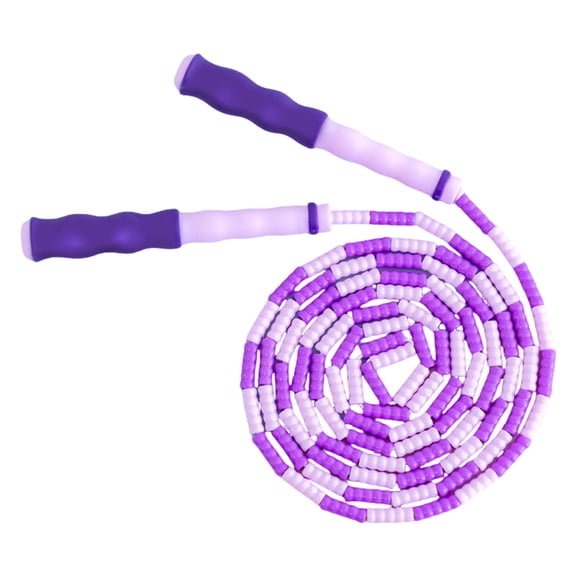 lixuesong Kids Jump Rope Adjustable Length Jumping Rope Soft Beaded Skipping Rope for Children Girls Boys Women Fitness Training