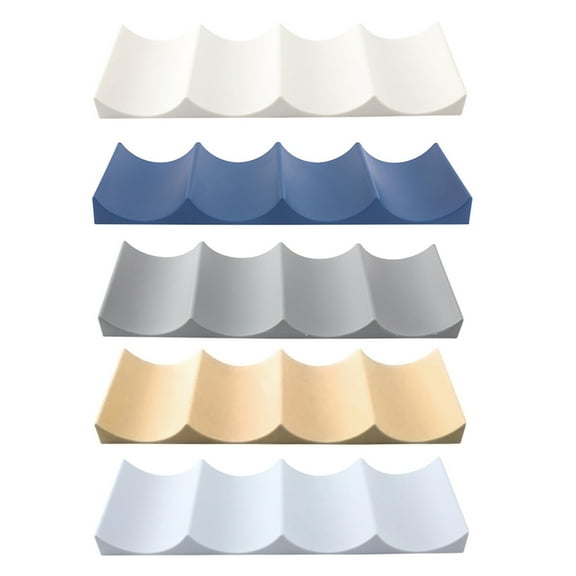 lixuesong Kitchen Wine Bottle Rack Countertop Storage Half Stackable Bottle Holder Easy Stacker Display Mat Drinks