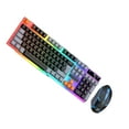 thumbnail image 1 of lixuesong LED Backlit Large Size USB Corded Mechanical Feeling Multimedia PC Gaming Keyboard Mouse Combo Office Keyboard for Work, 1 of 3