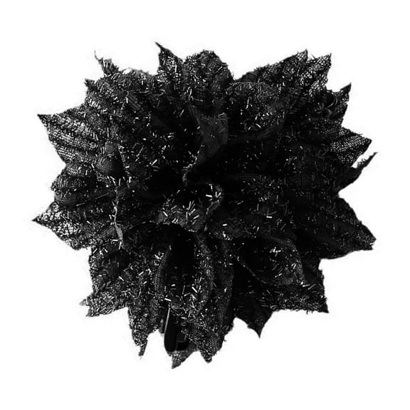 lixuesong Large Flower Hair Claw Clip For Women Nonslip Fabric Hairpin For Ponytail Bun Updos Styling Accessories Everyday Use