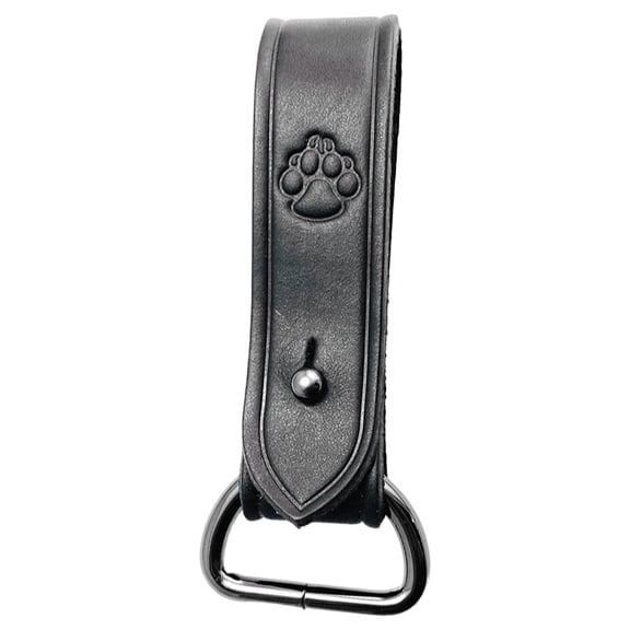 lixuesong Leather Belt Keeper Leather Buckle Single Fastener Heavy Duty Tactics Belt Buckle with D Rings for Belt Fixing Men Women