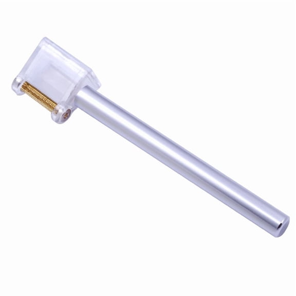 lixuesong Leather Edging Dye Applicator Tool Easy to Use Leather Edging Dye Pen Tool Metal Handle Brass Top, for Leather Craft