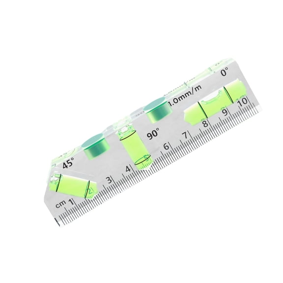 lixuesong Levels Tool with 90/180 Levels Bubble Strong Magnetic Base Pocket Acrylic Check Bubble Levels Tool for Mechanics