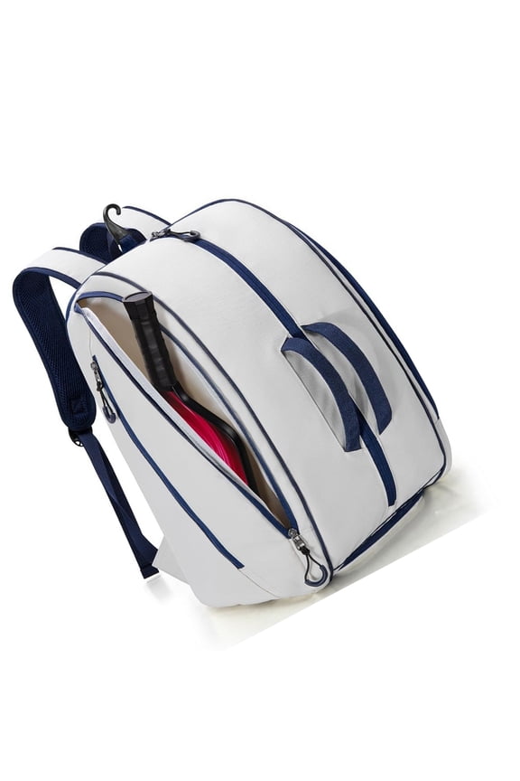Light Weight Pickle Ball Gear Backpack Featuring Multiple Pockets Ventilated Back And Water Resistant Materials