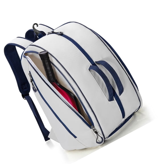 lixuesong Light Weight Pickle Ball Gear Backpack Featuring Multiple Pockets Ventilated Back And Water Resistant Materials