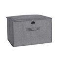 thumbnail image 1 of lixuesong Lockable Soft Storage Bin with Secure Privacy Protective Oxford Fabric PP Organizers for Home Office Dorm Storage, 1 of 2