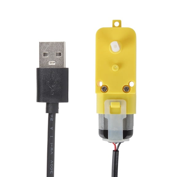 lixuesong Low Noise Single Shafts Motor With Metal Hybrids Structure DC5V Gearboxes Motor For Educational Robots