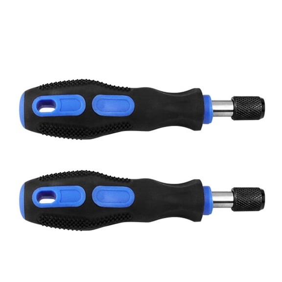 lixuesong Magnetic Ratchets Screwdriver Bit Holder Security Bit Antislip Handle 1/4'' 6.35mm Handle Magnetic Bit Driver