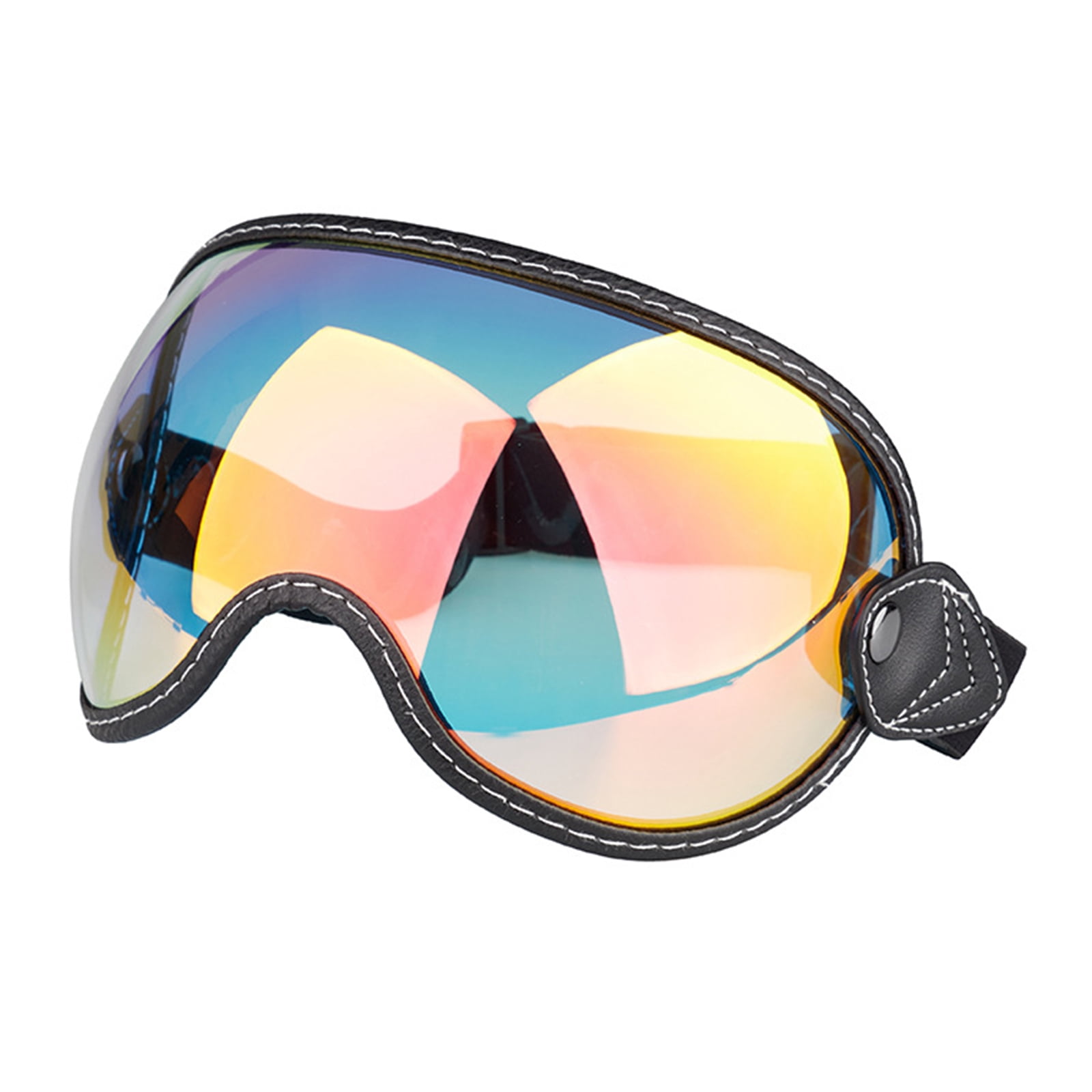 lixuesong Motorcycle Riding Goggles Bubble Lens Windproof Riding Glasses Eye Protections Comfortable for Outdoor Sports
