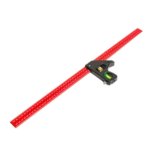 lixuesong Multifunctional Carpenter's Combination Angles Ruler Metal Measuring Instrument for Accurate 90/45 Degree Angles