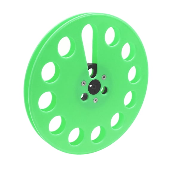 lixuesong Multiple Hole Reel 7Inch Empty Tape Hub Disk Reel For Studio Equipment Box Packaging Plasic