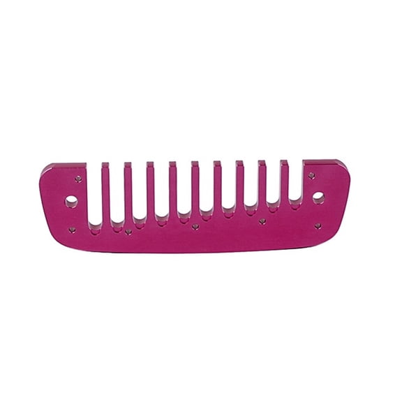 lixuesong Multipurpose Practical Metal Harmonica Comb Easy To for Musicians Students 10 Holes Accessories