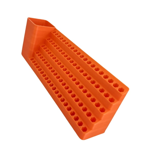 lixuesong Multipurpose Tool Storage Box Holds Screwdriver Bits Nails Nut Light Weight Design for Home Garage Use