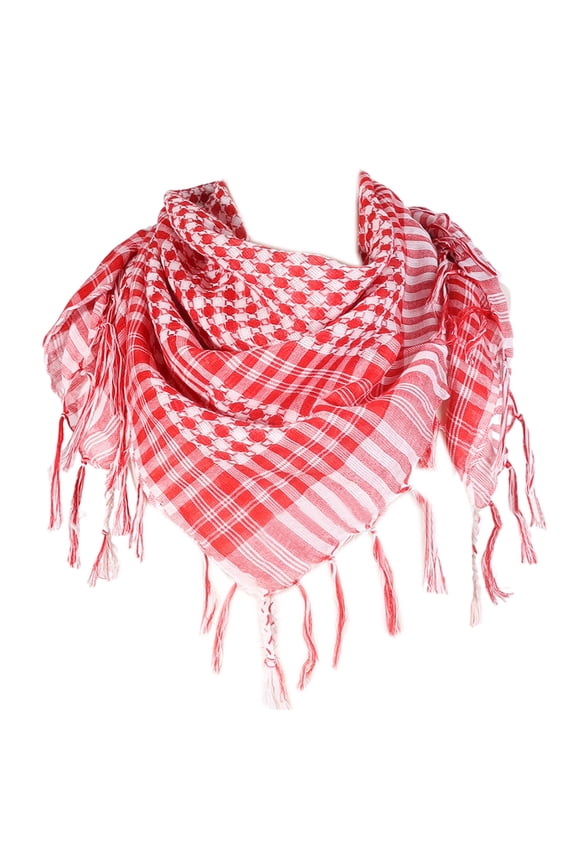 Muslims Arab Scarf Shemagh Head Scarf Ethnic Arabian DubaiSaudi Neckwrap Breathable Desert Headwrap Keffiyeh Hijab Scarf