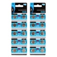 thumbnail image 1 of lixuesong Pack Of 10/20 AG13 LR44 1.55V Alkaline Button Cell Batteries Button Coin Battery For Watches Calculators Long Last Power, 1 of 2