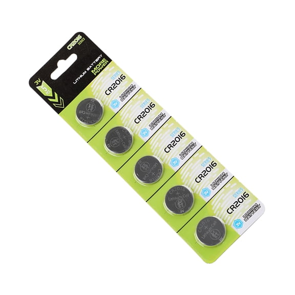 lixuesong Pack Of CR2016 3V Lithium Coin Cell Batteries CR2016 Batteries For Watches Calculators Reliability Power Supply
