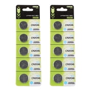 lixuesong Pack Of CR2016 3V Lithium Coin Cell Batteries CR2016 Batteries For Watches Calculators Reliability Power Supply
