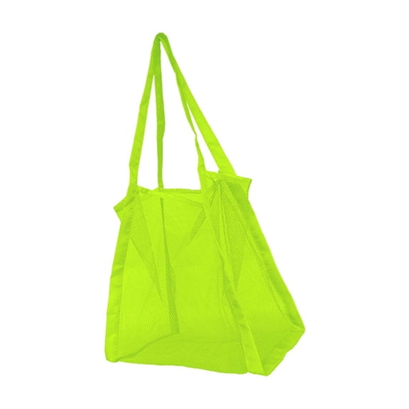 lixuesong Beach Toy Storage Bag Waterproof Nylon Net Bag for Easy Organization and Quick Drying with Comfortable Shoulder Strap