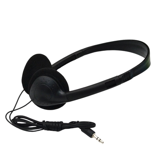 lixuesong Portable Wire Earbud with 90 Rotatable Ear Cups 1.2M PVC Cable Soft Sponge Cushions Ergonomic Over Ear for PC Gaming
