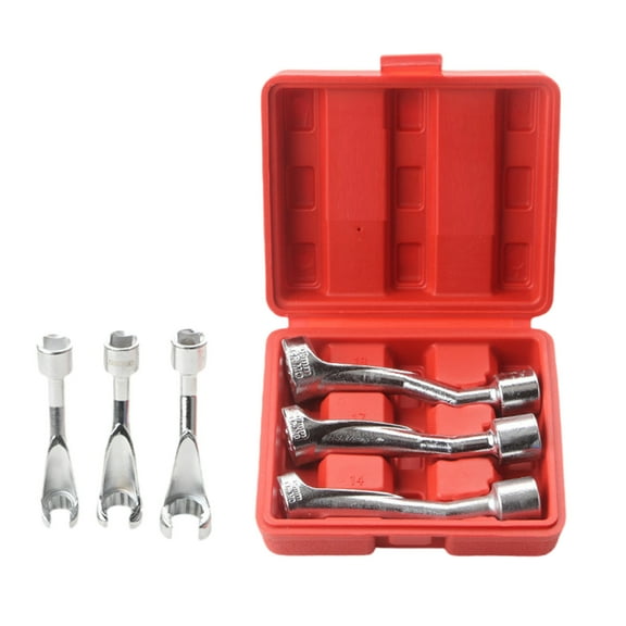 lixuesong Practical Automotive Tool Set With Storage Box Automotive Socket Wrenches For Fuels Line And Oxygen Sensors Service