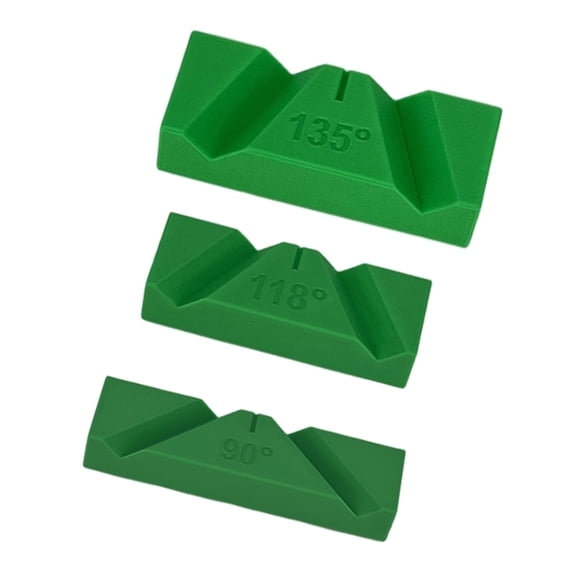 lixuesong Professional Drill Bit Grinder 3PCS Set Adjustable Angled 90° 118° 135° For Wood Metal ABS Materials Fast Installation