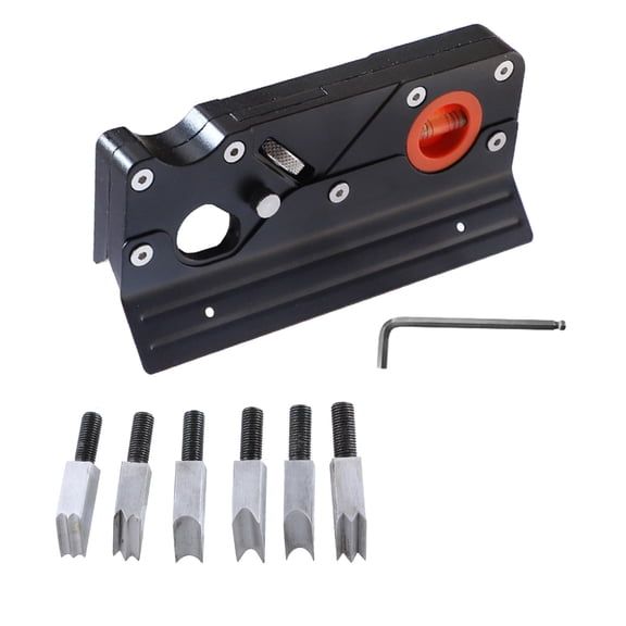 lixuesong Professional Woodcraft Hand Planer With 7 Customizable Cutter Head Easy Grips Edges Trimmer For Efficient Corner Shaping