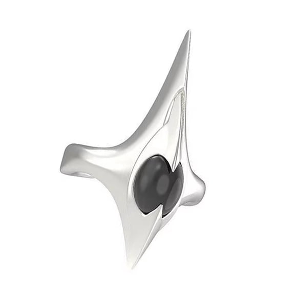 lixuesong Punk Inspired Gothic Spikes Rings Featuring Adjustable Size Opening for Perfect Sizing and Standout Accessory in Quality