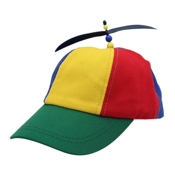 lixuesong Rainbows Propeller Baseball Hat Unisex Fun Hat Children Party Headwear for Birthday Parties and School Event