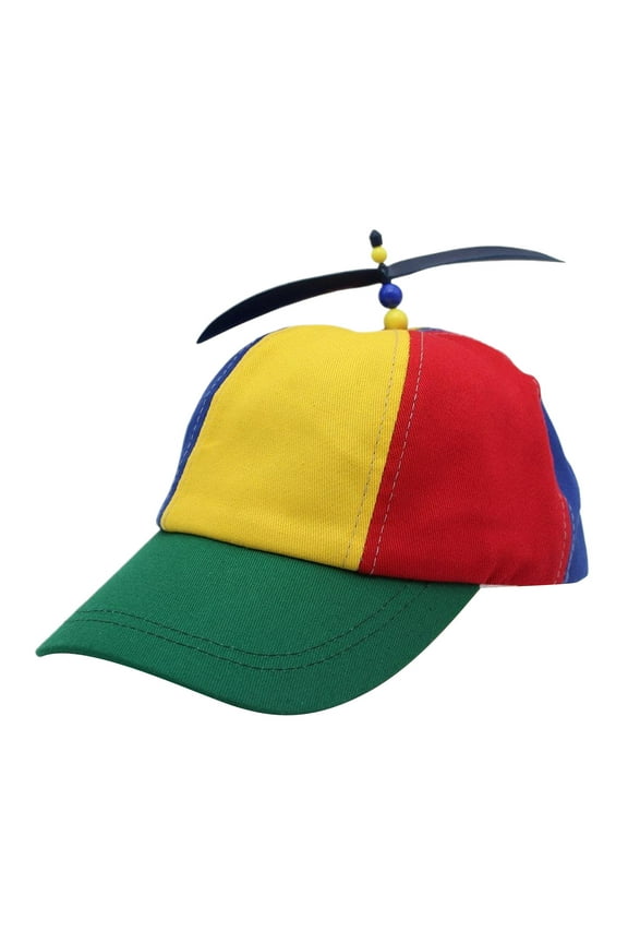 Rainbows Propeller Baseball Hat Unisex Fun Hat Children Party Headwear for Birthday Parties and School Event